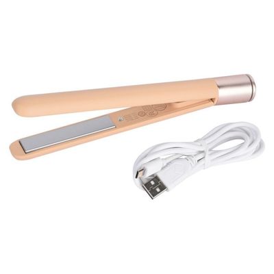 편안한 USB 충전 케이블과 함께 야외 듀얼 젖은 건조 기능 헤어 라이트너